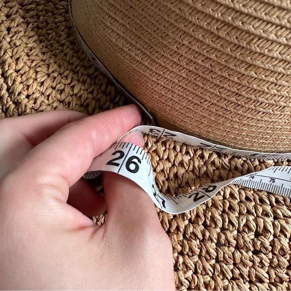 J. Crew Tan Paper Sun Hat